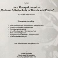 Moderne Dübeltechnik in Theorie und Praxis